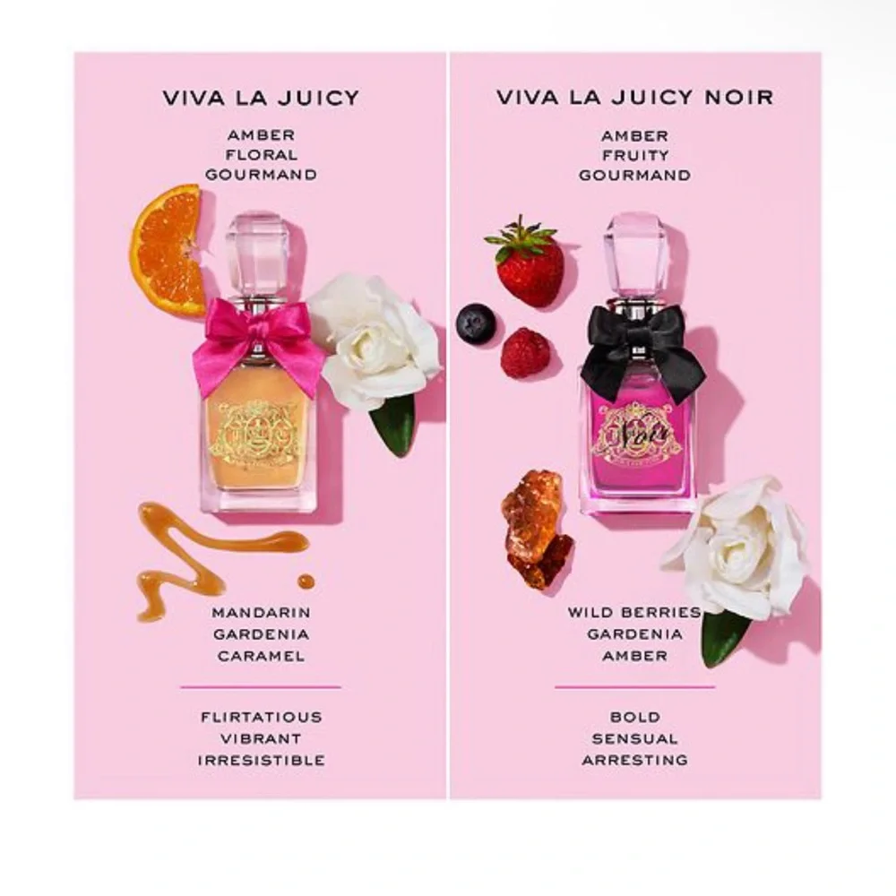 VIVA LA JUICY NOIR BY JUICY COUTURE 1.0 OZ / 30 ML EDP SPRAY  - NEW